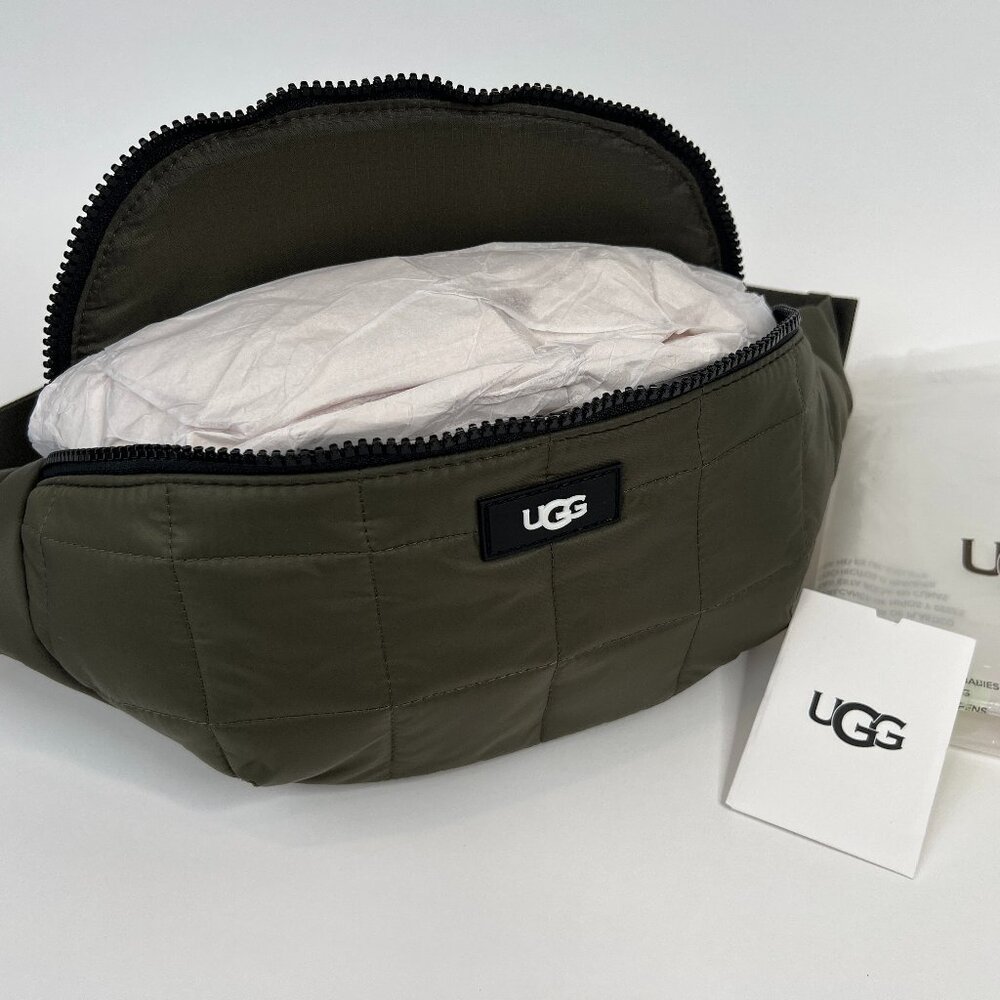 UGG Gibbs Belt Bag Puff, Olive Night